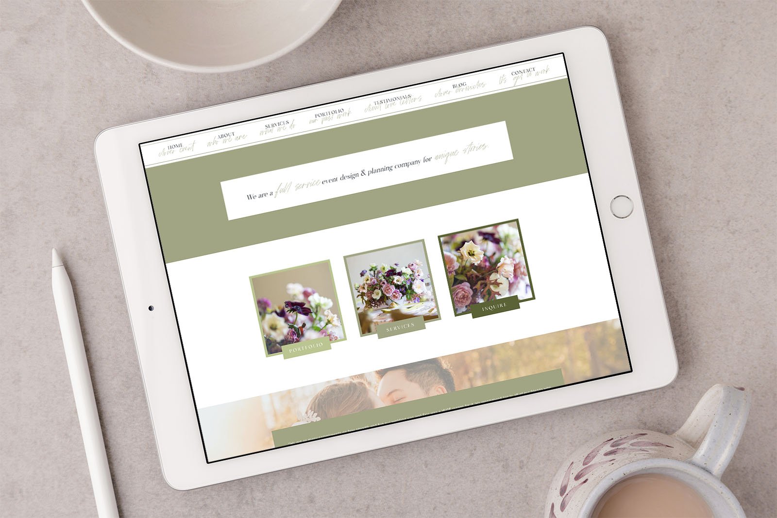 Lenya creative portfolio clover event designs | 4 Mistakes to avoid when designing your own website either from scratch or from a purchased template | Lenya Creative